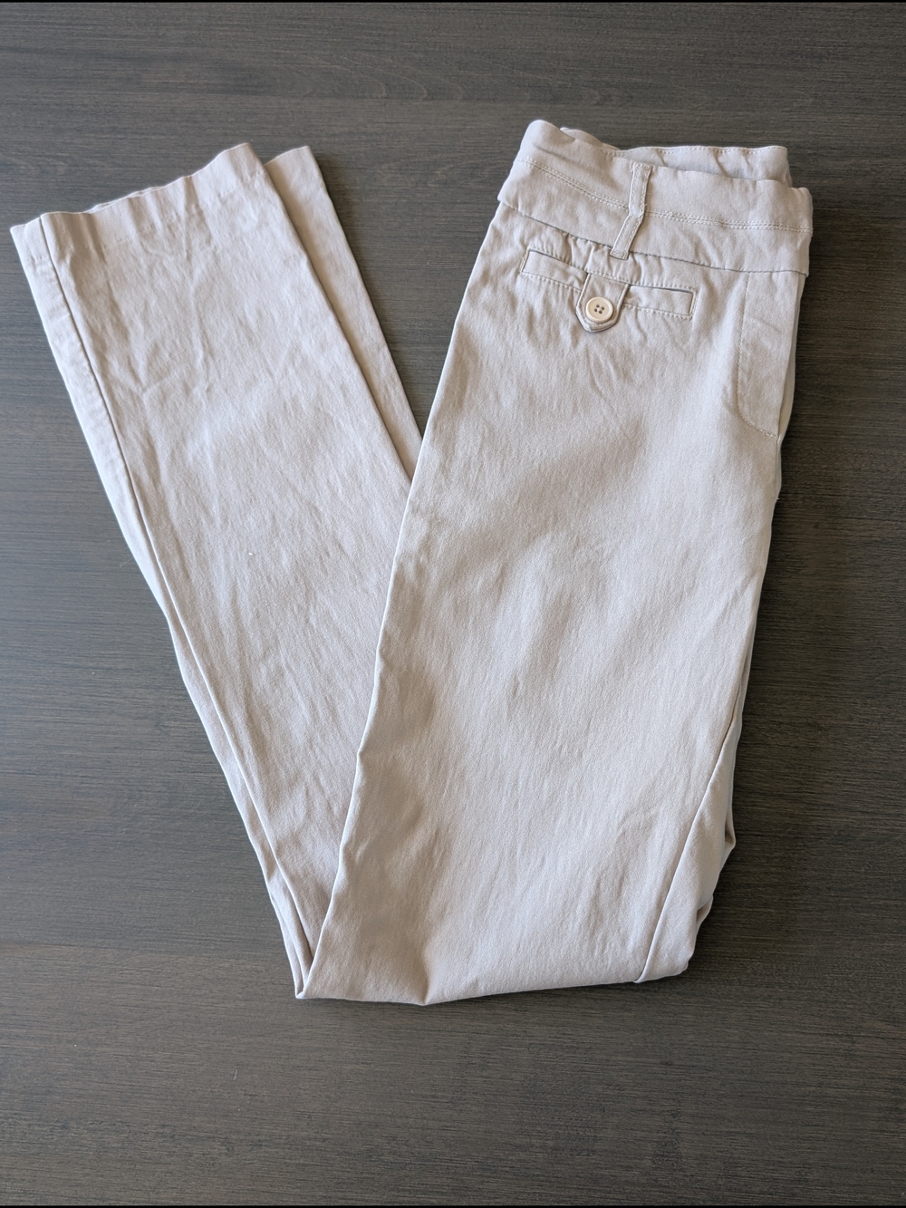 James & Leopold Light Beige Pull on Pants
